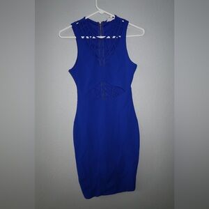 Midi blue dress, size small.